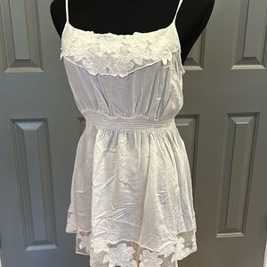 Xia large white camisole top
